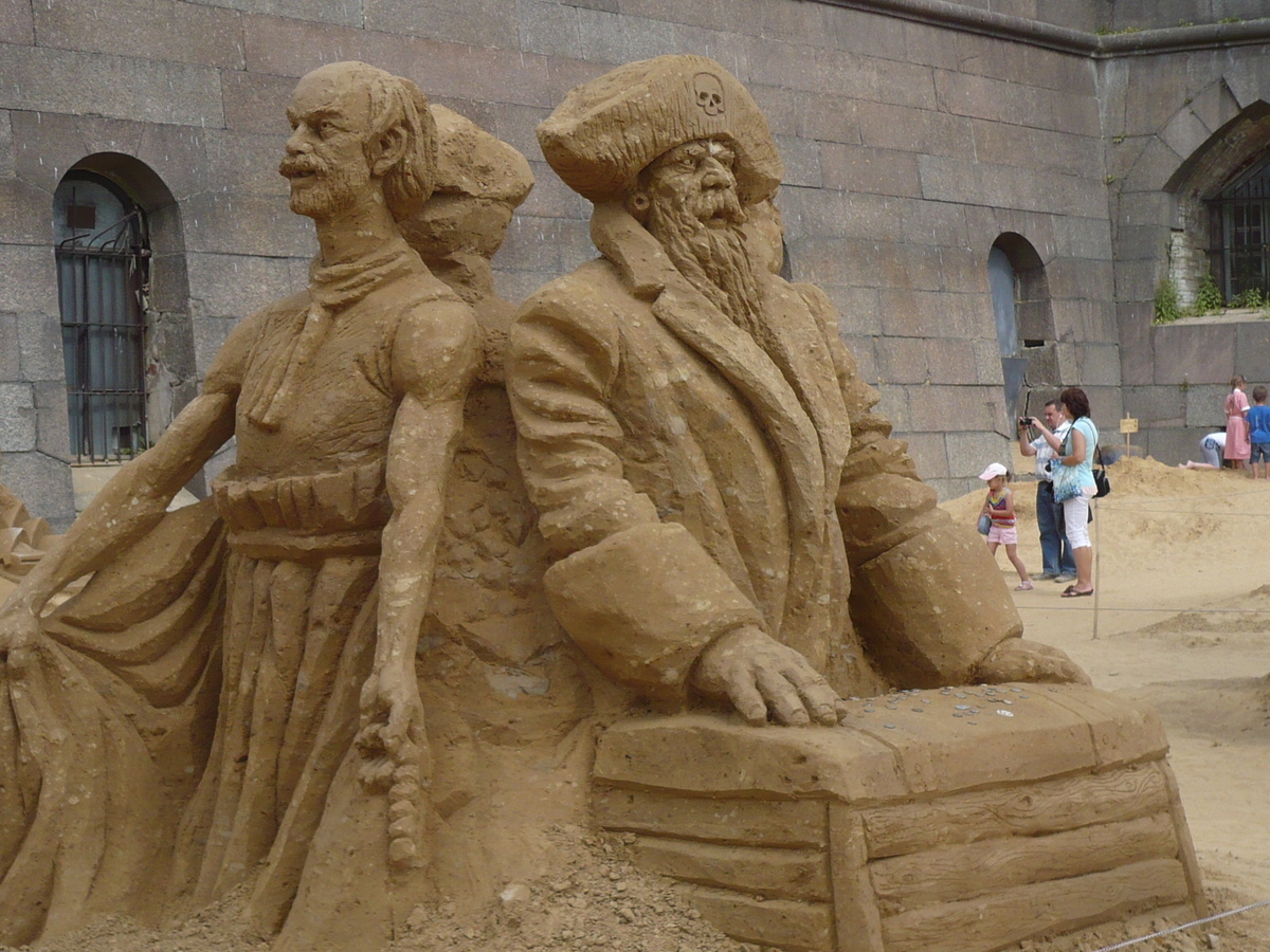 скульптуры петропавловская крепость